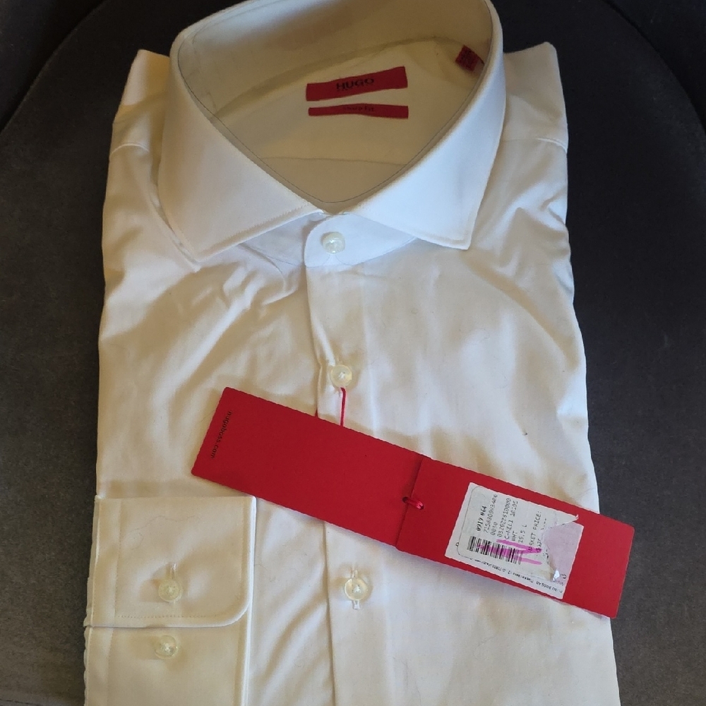 Hugo White Men's Shirt